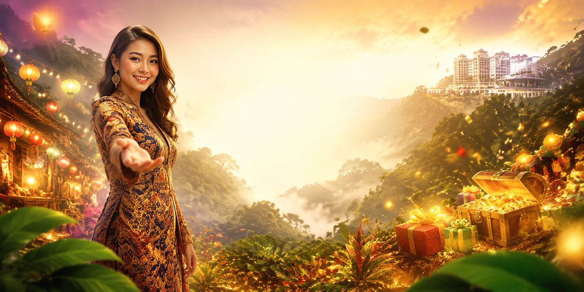 Suasana kasino bergaya di kawasan Genting Highlands dengan pakaian batik