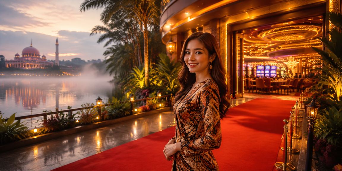 Suasana permainan kasino premium di Putrajaya dengan pemain tempatan
